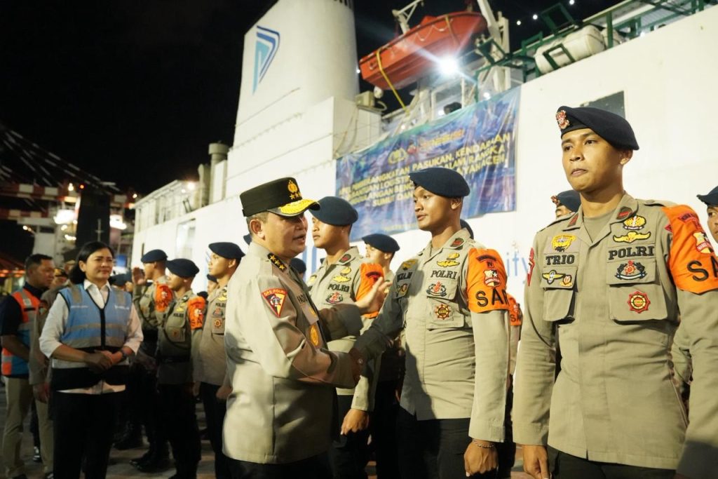 Astamaops Kapolri Beri Arahan dan Atensi Khusus kepada Personel Polri yang Dikirim ke Lokasi Bencana di Sumatera