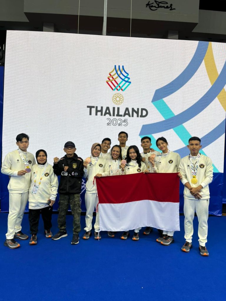 Polwan Polda Sumut Raih Medali Perunggu di SEA Games 2025 Thailand